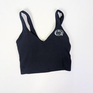 Penn State Lululemon Sports Bra 4 Small Navy Logo Workout Like New